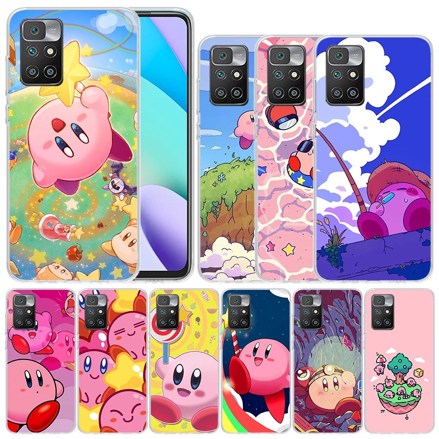 

Мягкий чехол с рисунком K-Kirbys-Game для Redmi 10 10A 10C 9 9A 9C 9T