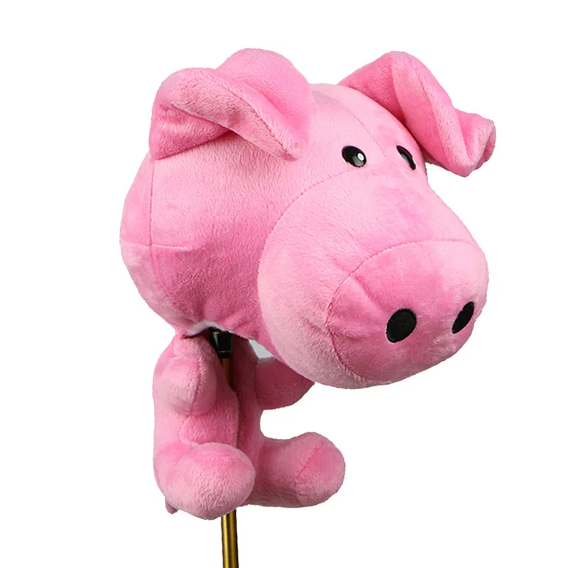 

1pc Novelty Animal Pink Pig Shaped Golf Club Headcover Protector Universal for Most 460 cc/No.1 Wood Driver Head Cover
