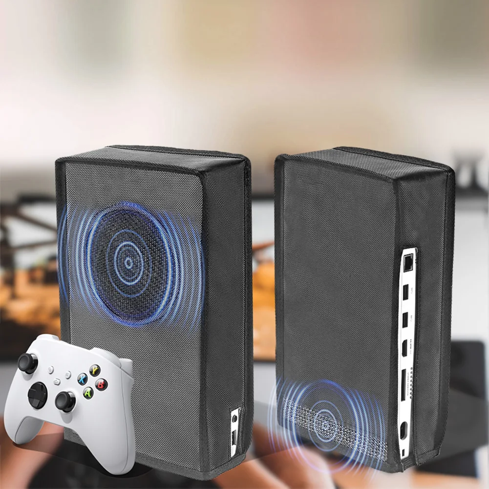 

Пыленепроницаемый сетчатый чехол для игровой консоли Xbox серии S, аксессуары для игр, протектор, нейлоновый держатель для игровой приставки, ...