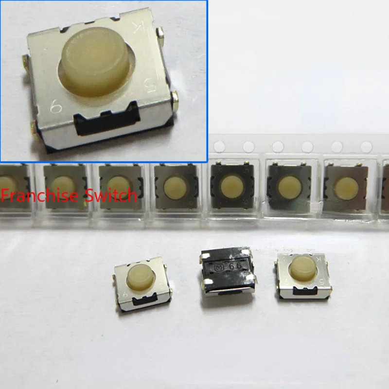 

10PCS6*6*3.1 Touch Switch Key EVWN03W Micro-motion Point Contact For Patch Package Foot.