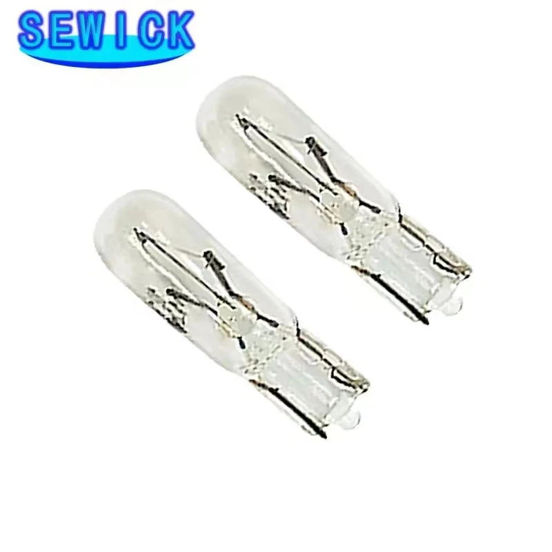 Галогенная лампа для приборной панели 500 шт. белая W2W T5 12 В 1 2 Вт