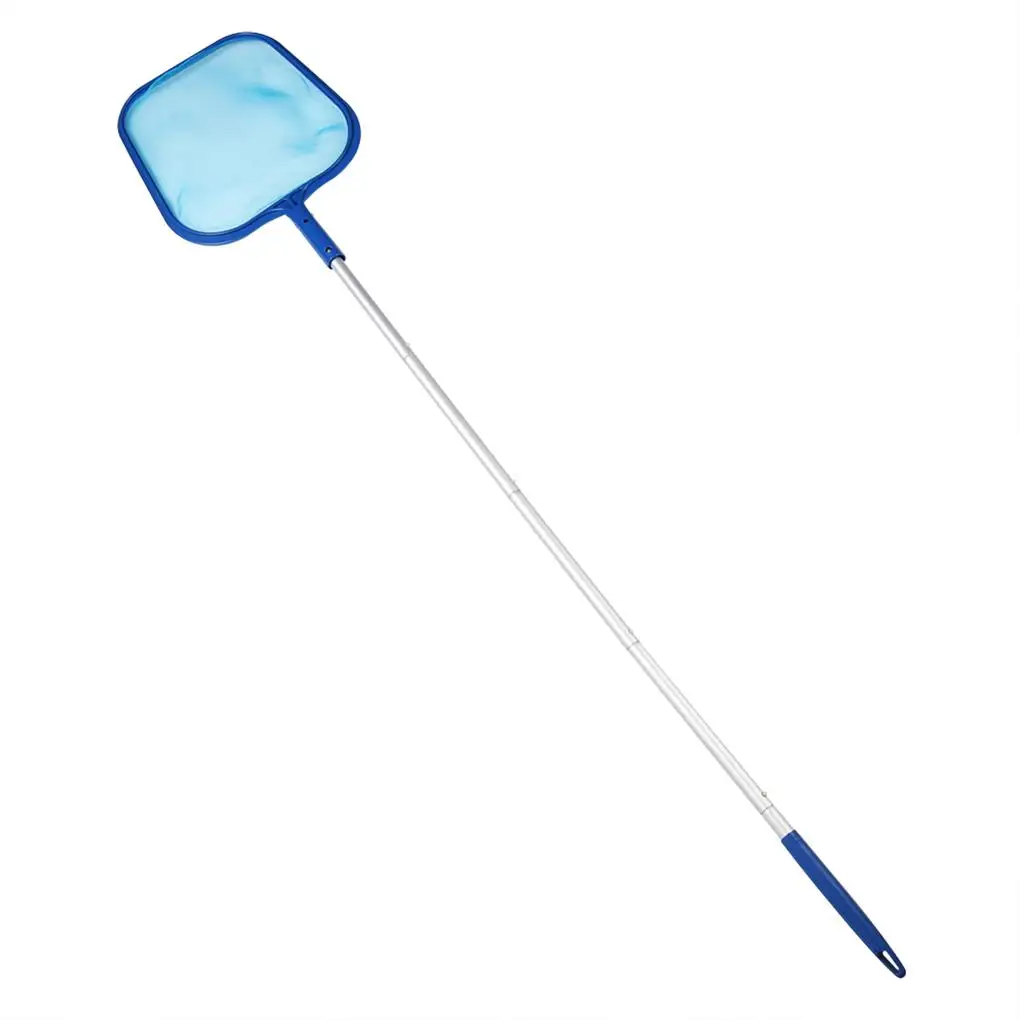 

Handheld Pond Leaf Mesh Pond Pool Leaf Net Cleaning Skimmer Telescopic Pole Detachable