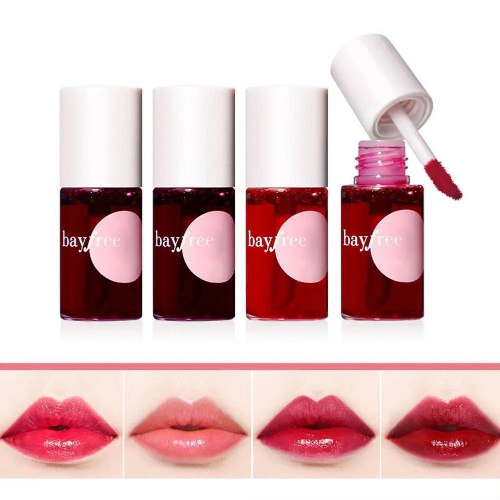 

Moisturizing Liquid Lipstick Jelly Lasting Cherry Red Pink Lip Gloss Sexy Non Sticky Cup Lip Tint Korean Lips Makeup 4 Colors