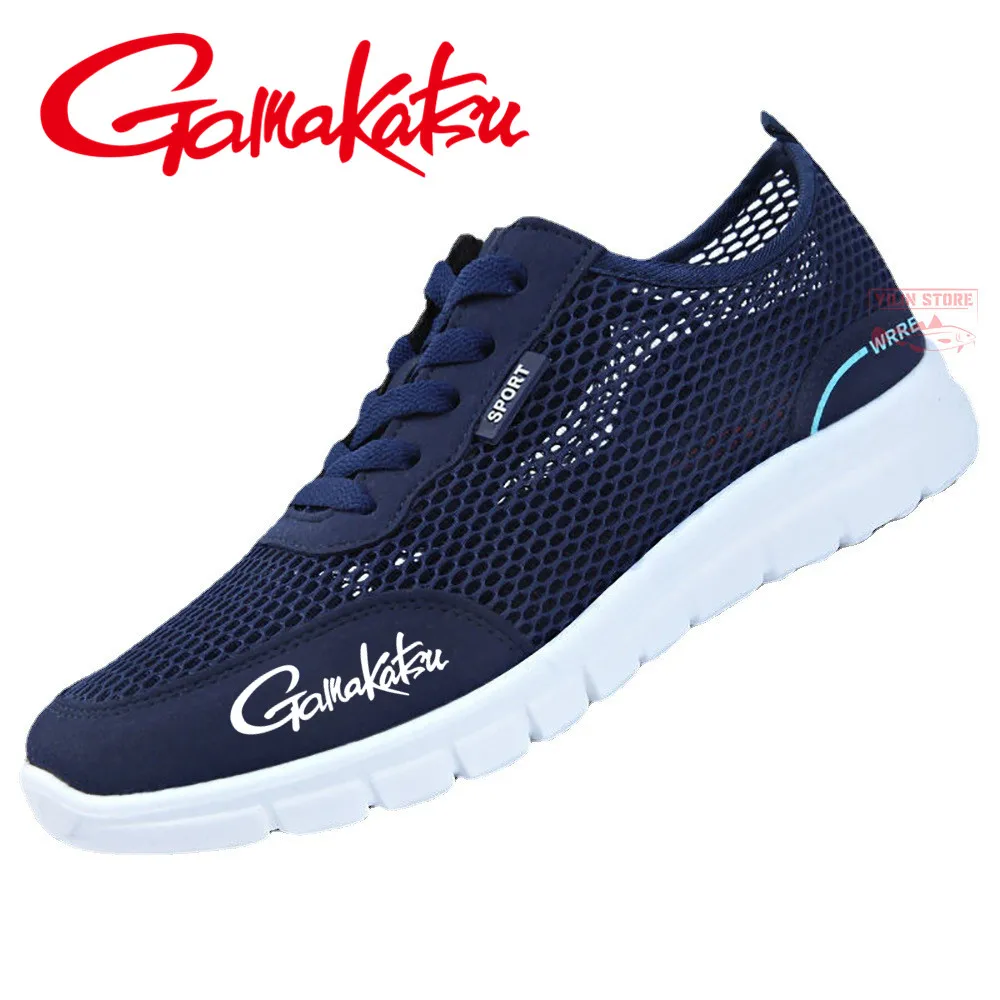 

Дышащие походные кроссовки Gamakatsu, пляжные быстросохнущие кроссовки для походов, рыбалки, бисероплетения, мужские кроссовки для воды