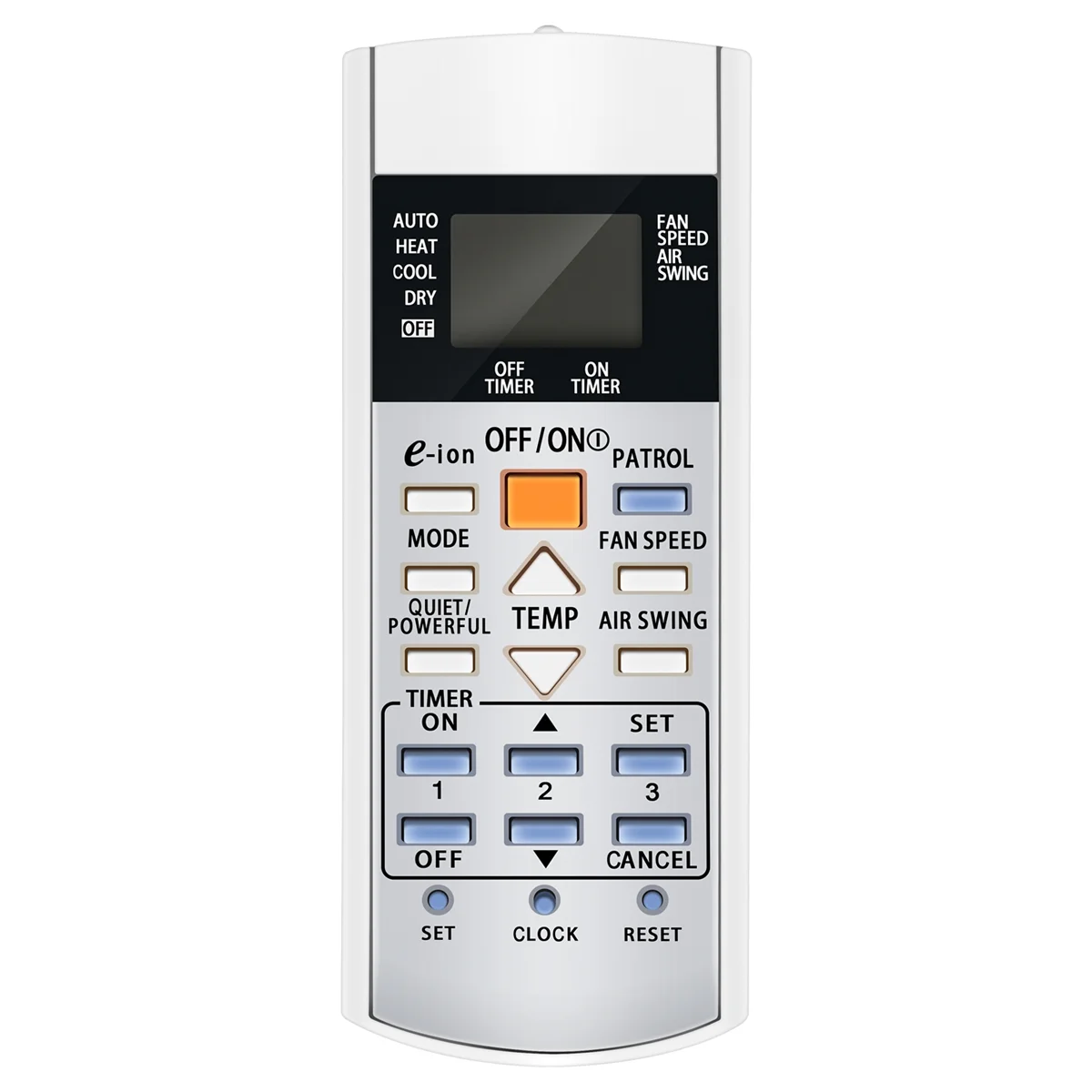 Пульт дистанционного управления для кондиционера Panasonic A75C3407 A75C3623 A75C3625 KTSX003 A75C3297