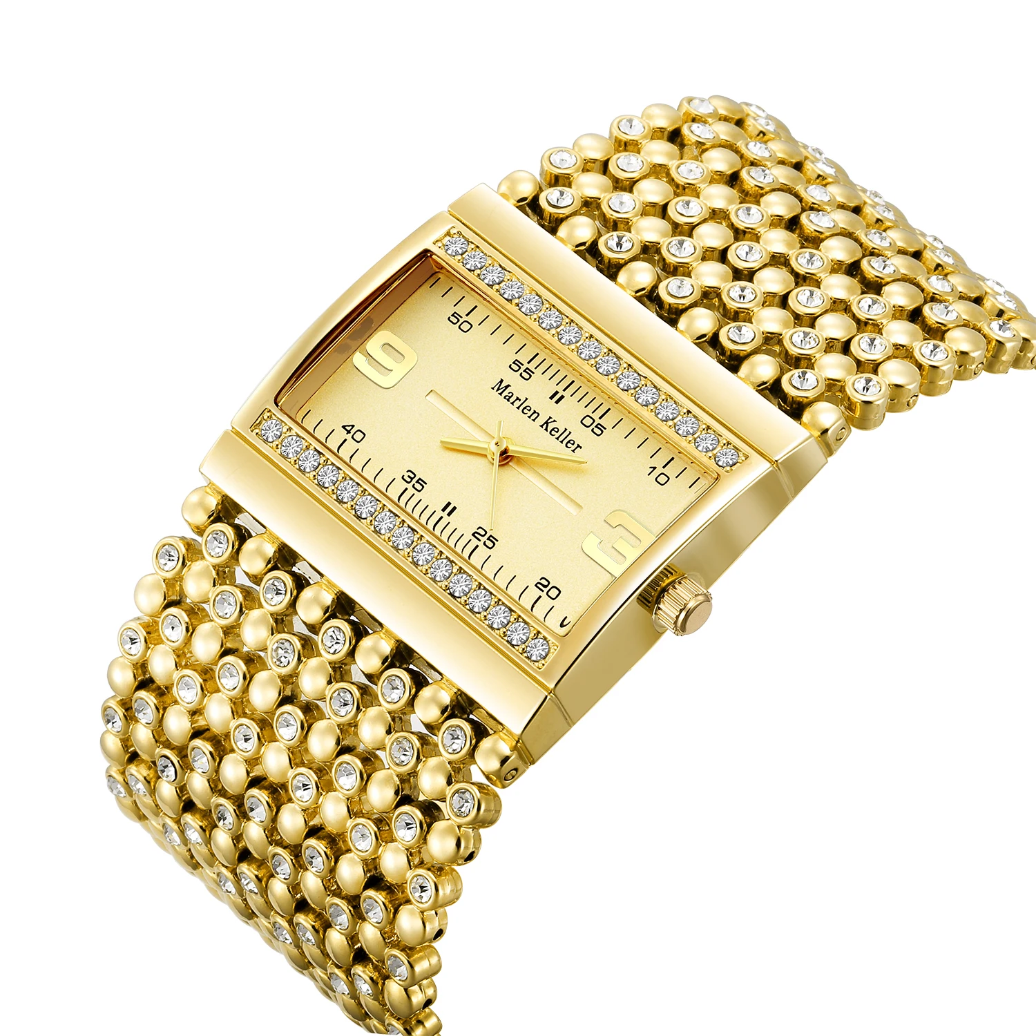 2022 Marlen keller  Watch For Men Quartz Analog Casual Watch Glod Watch Quartz Simple Clock Relogio Femininno Reloj Mujer Montre