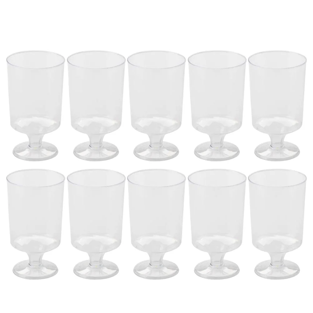 

30pcs Stem Cups Pool Party Favor Footed Pudding Cup Cup Beverage Goblets Dessert Sampler