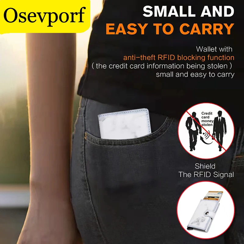 Чехол-Кошелек для кредитных карт с RFID-блокировкой 2022 |