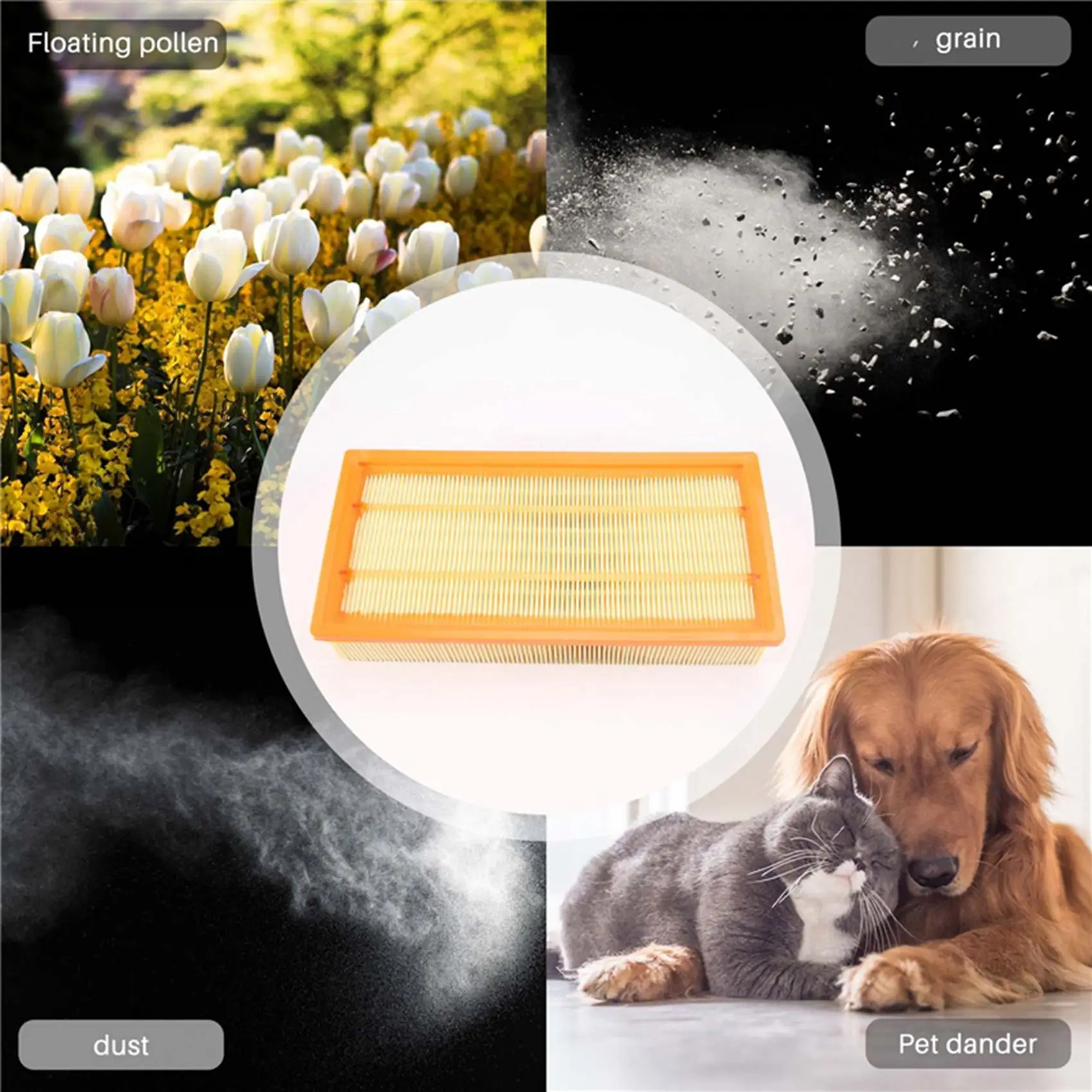 Фильтр для Karcher NT65/2 Ap Eco NT72/2 Tc NT75/2 Me Вакуумные детали