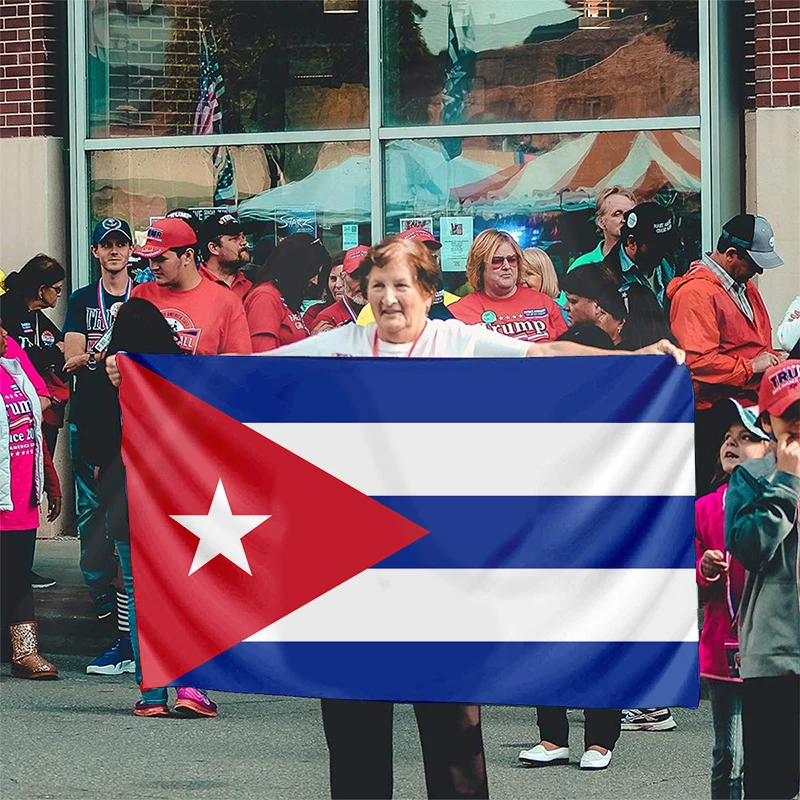 

Cuban Flag Banner 3ftx5ft Fall Garden Flags for Garage Bar Club Decor