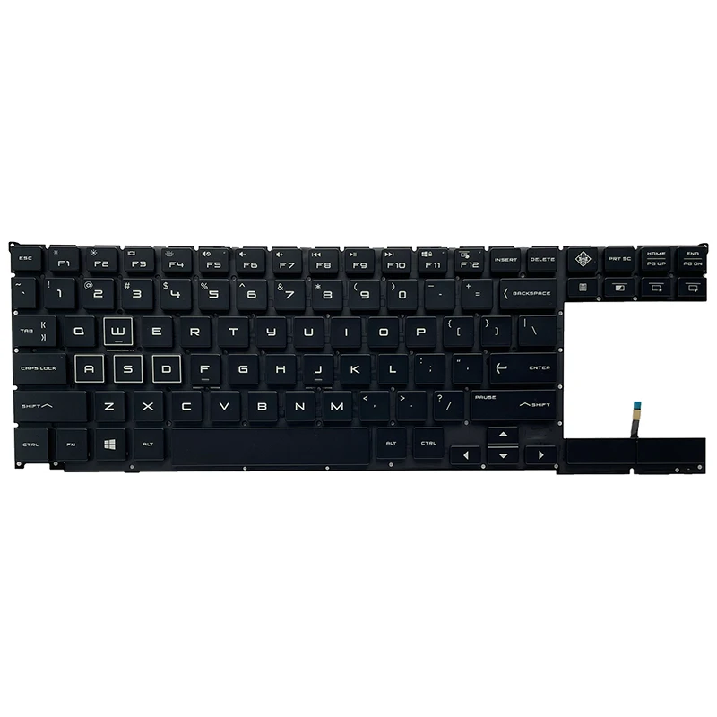 US новая клавиатура для ноутбука с RGB-подсветкой HP OMEN X X2S 2S 15-DG TPN-Q215 15T 15-DG000 0024nr 0003TX