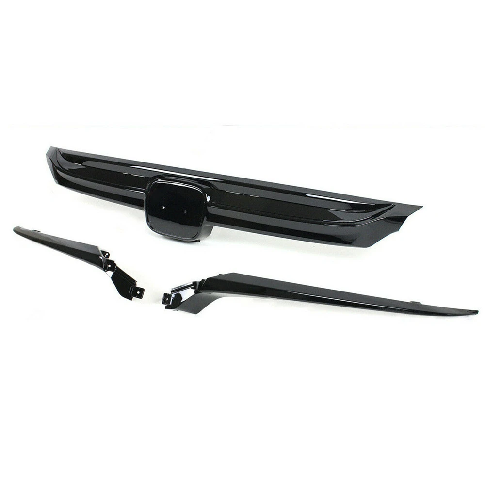 Передняя решетка для Honda Accord Sedan JDM Sport 2018-2020, седан 10-го поколения, 4-дверная, все модели автомобиля, верхний бампер, капот, сетчатая гоночная решетка