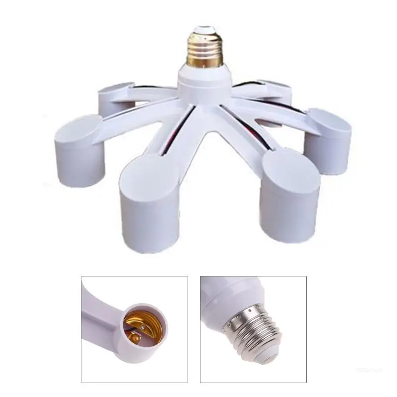 Удобный разветвитель патрона для лампочки 2/3/4/5/6/7 в 1 конвертер светодиодных ламп