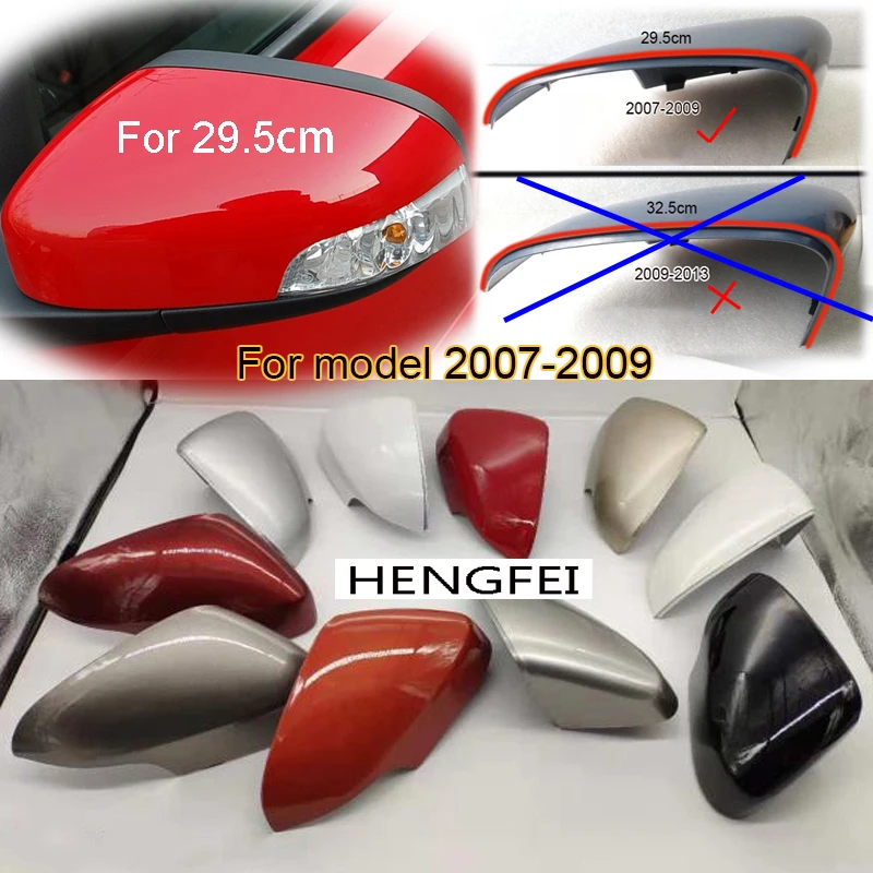 Accessories For Car Volvo S40 C30 C70 V50 2007-2009 Rearview Mirror Cover Case Shell Lid