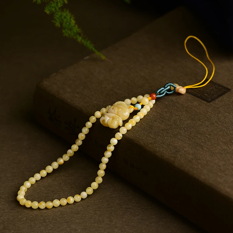 Сумка на ремешке для мобильного телефона из натурального пчелиного воска с