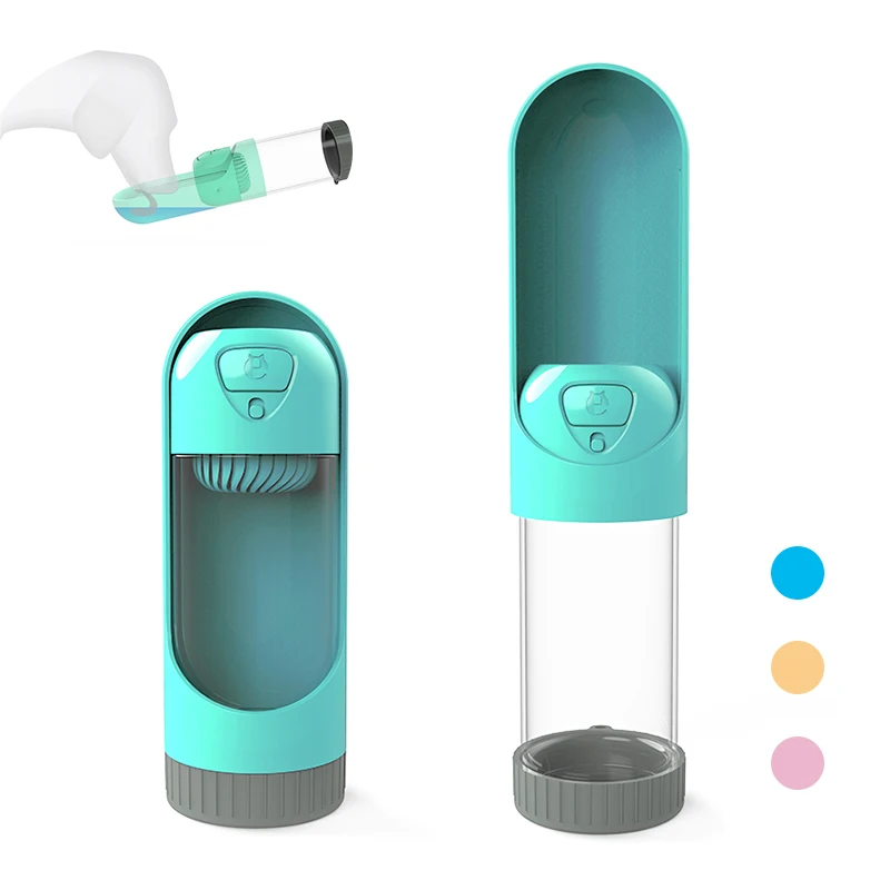 

Dog Water Bottle Outdoor Drinking Feeder Travel Pet Feeding Cup Bowl Cat Water Dispenser Leak Proof Filter for Small Large Dogs
