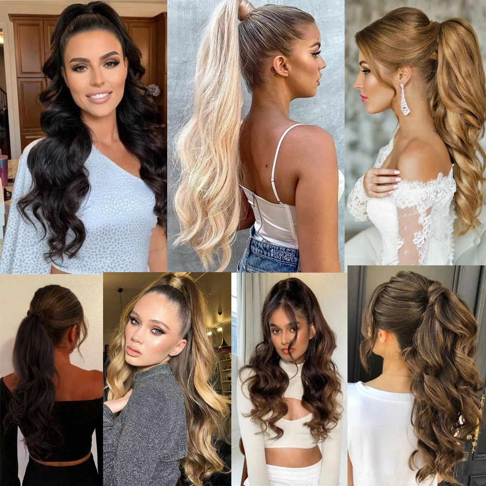 Рисунок 6 - Искусственные шиньоны для хвоста диаметром 32 дюйма