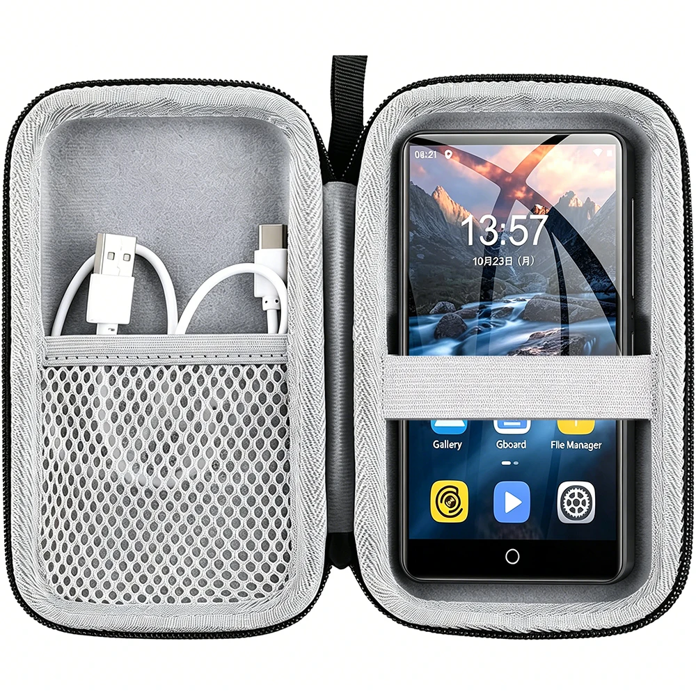Фото Жесткий защитный чехол из EVA для MP3-плеера MECHEN H1 Pro, ударопрочная дорожная сумка для хранения для Mechen H10 №4