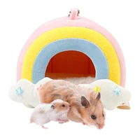 pet bed house warm small pets animals house bedding plush hideout cave cage toy for dwarf mice sugar glider gerbil