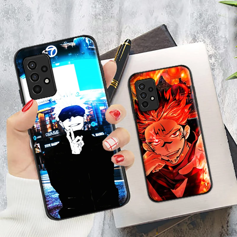 

Jujutsu Kaisen Anime Itadori Yuji Ryomen Sukuna Phone Case For Samsung Galaxy A11 A21S A31 A32 A41 A42 A51 A52 A71 A72 Cover