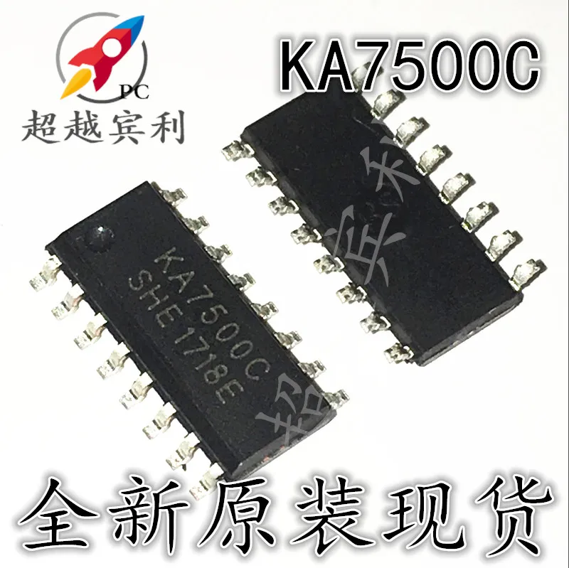 

30pcs original new KA7500 KA7500C SOP-16 Switching Power Supply PMW Controller