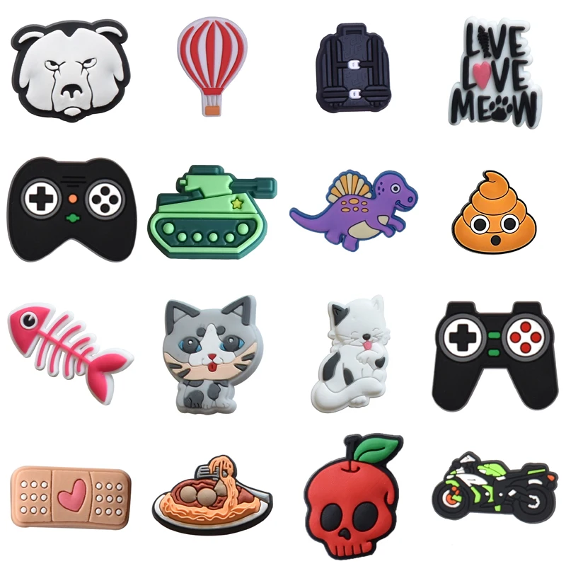 

Wholesale Bulk Boy Shoes Accessories Kids Men Women Charm Girl Set Jeans Gifts Decorations for Croc Shoe Charms Para Pins Packs