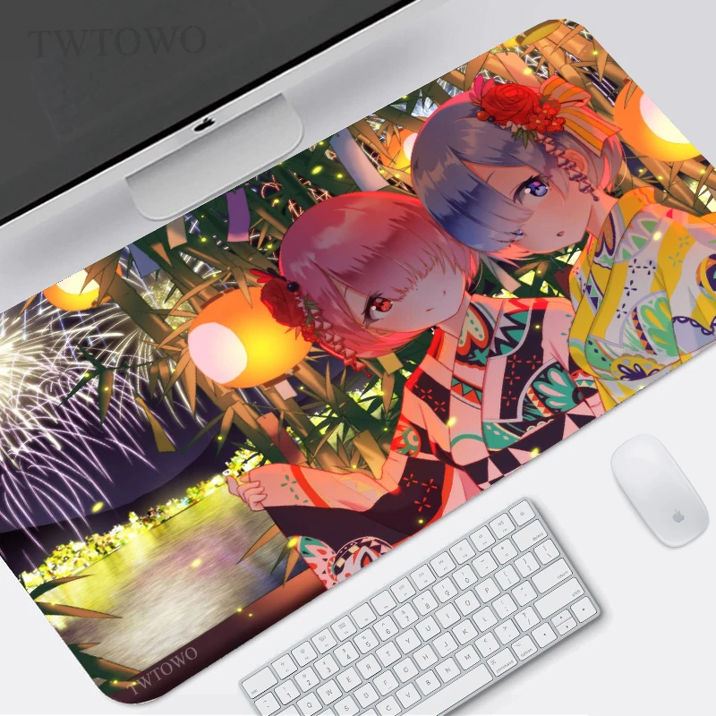 

Re:life in a Different World From Zero Mouse Pad Gamer XL New Home Large Mousepad XXL Desk Mats Anti Slip Carpet Mouse Mat