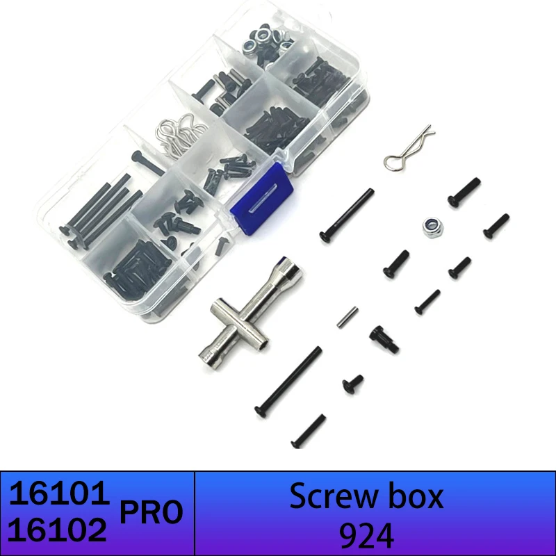 SCY 16101 16102 16103 Pro Радиоуправляемый автомобиль 1:16 Черный Модернизированные