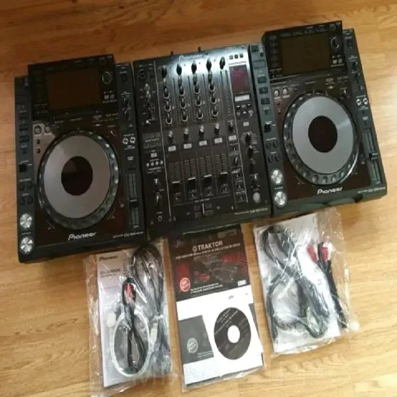 DJ Set Nexus 2 Set-улучшите свою смесь с CDJ-2000 NXS2 плеерами и 1 для DJM-900