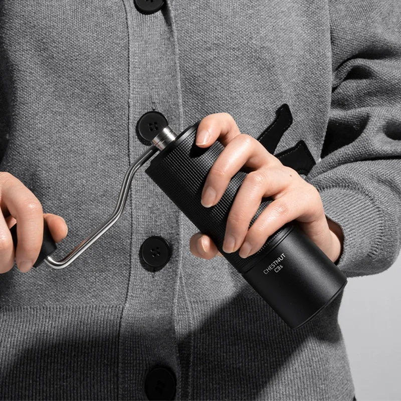 Ручная кофемолка TIMEMORE C3S черного каштана портативная ручная