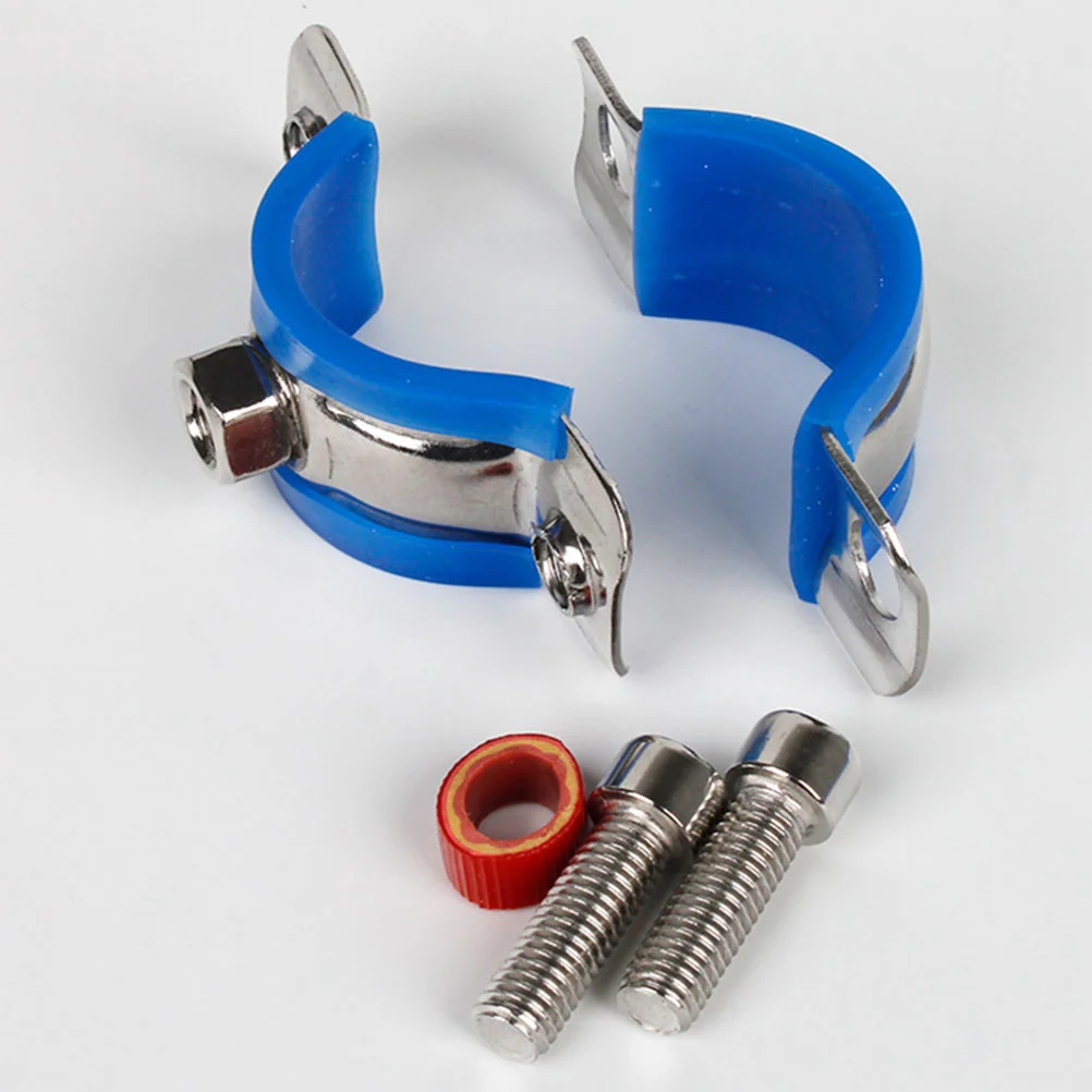 

2 Pcs Protection Plug Braces Kit Stainless Steel Office Chair Saver Stop Sinking Chairs Desk