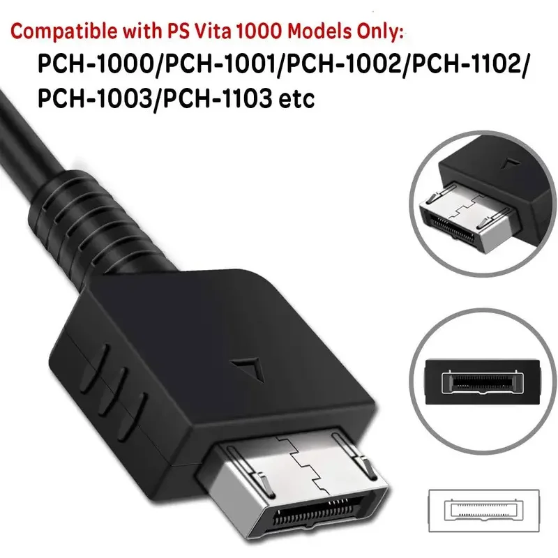 Фото USB-кабель для зарядки, адаптер для передачи данных, шнур для зарядки для PlayStation Psv1000 Psvita PS Vita PSV 1000, мощность №3
