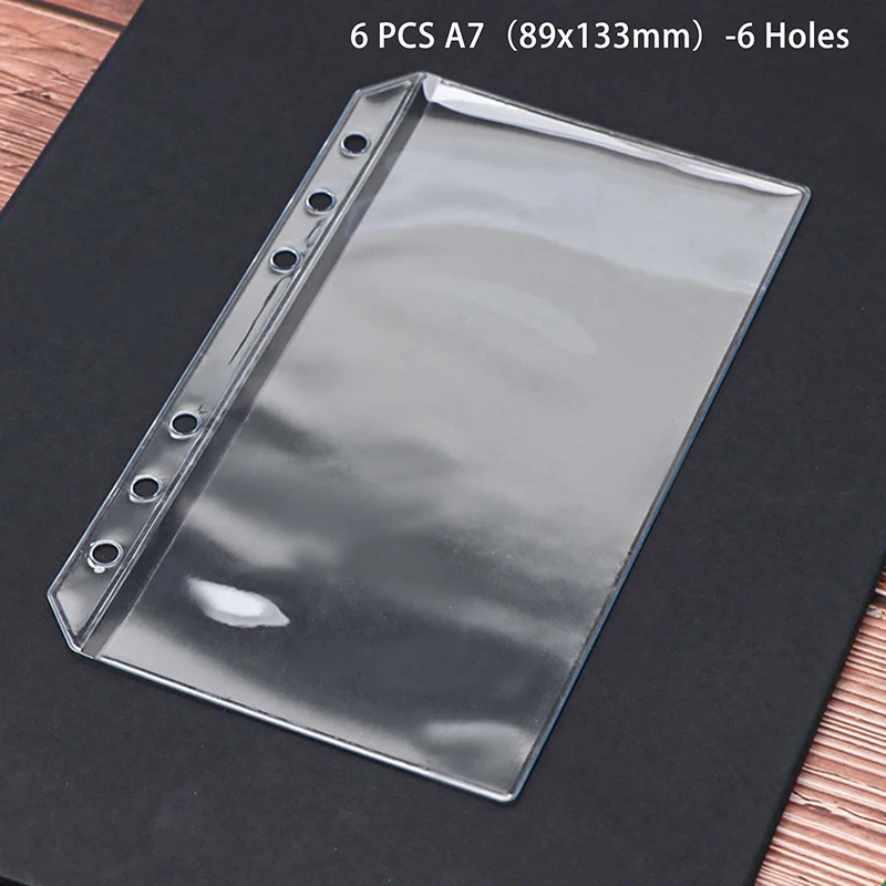 

Прозрачные папки N2HAO, 6 шт., А5/А6/А7