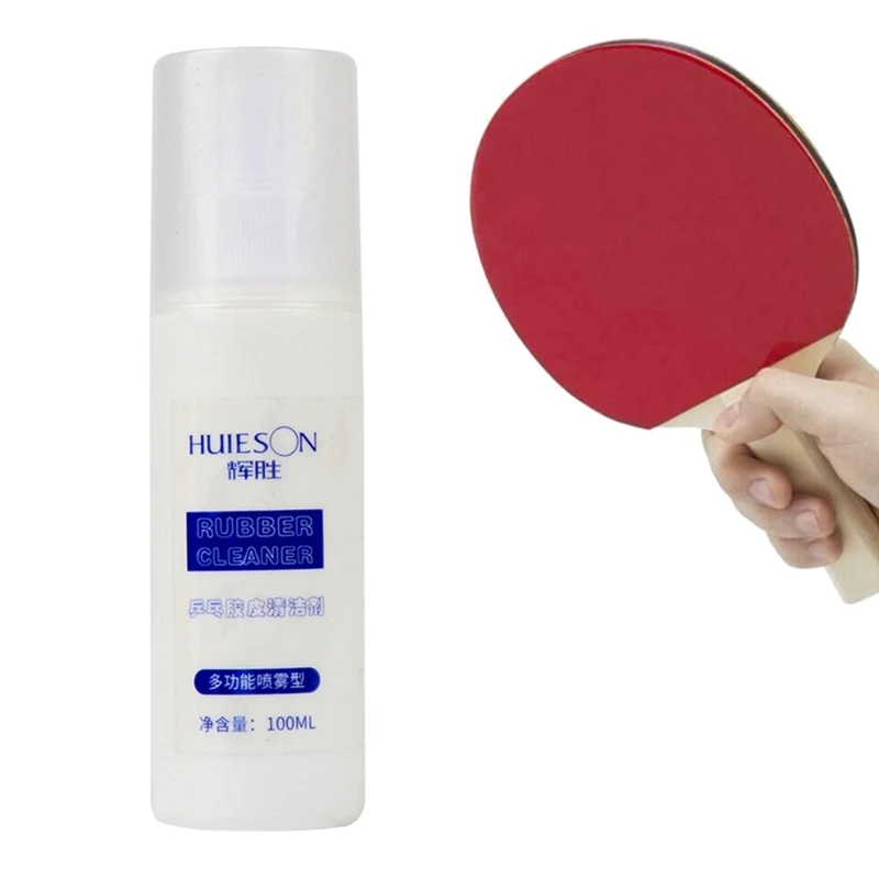 

1 Bottle 100ml Table Tennis Racket Care Ping Pong Rubber Paddle Cleaner Spray Ping Pong Rubber Foam Spray Cleaning Agent N58B