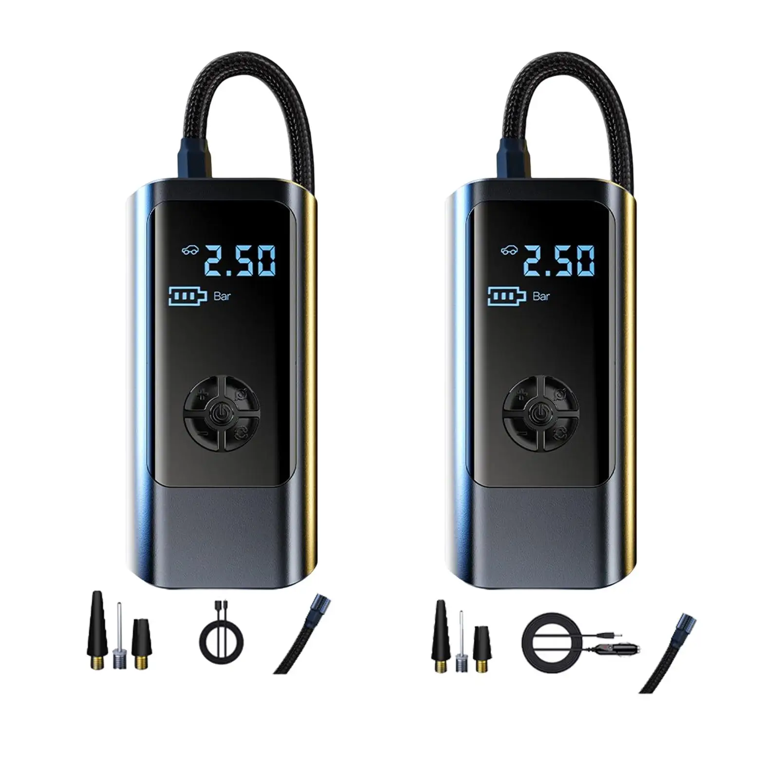 

Portable 12V Car Air Compressor Auto Tyre Pump for Balls