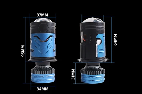 SANVI 140W G2 MINI H4 Bi светодиодные гиперболоидные линзы для фар 6000K ближнего света светодиодные линзы для автомобиля мотоцикла Plug and Play