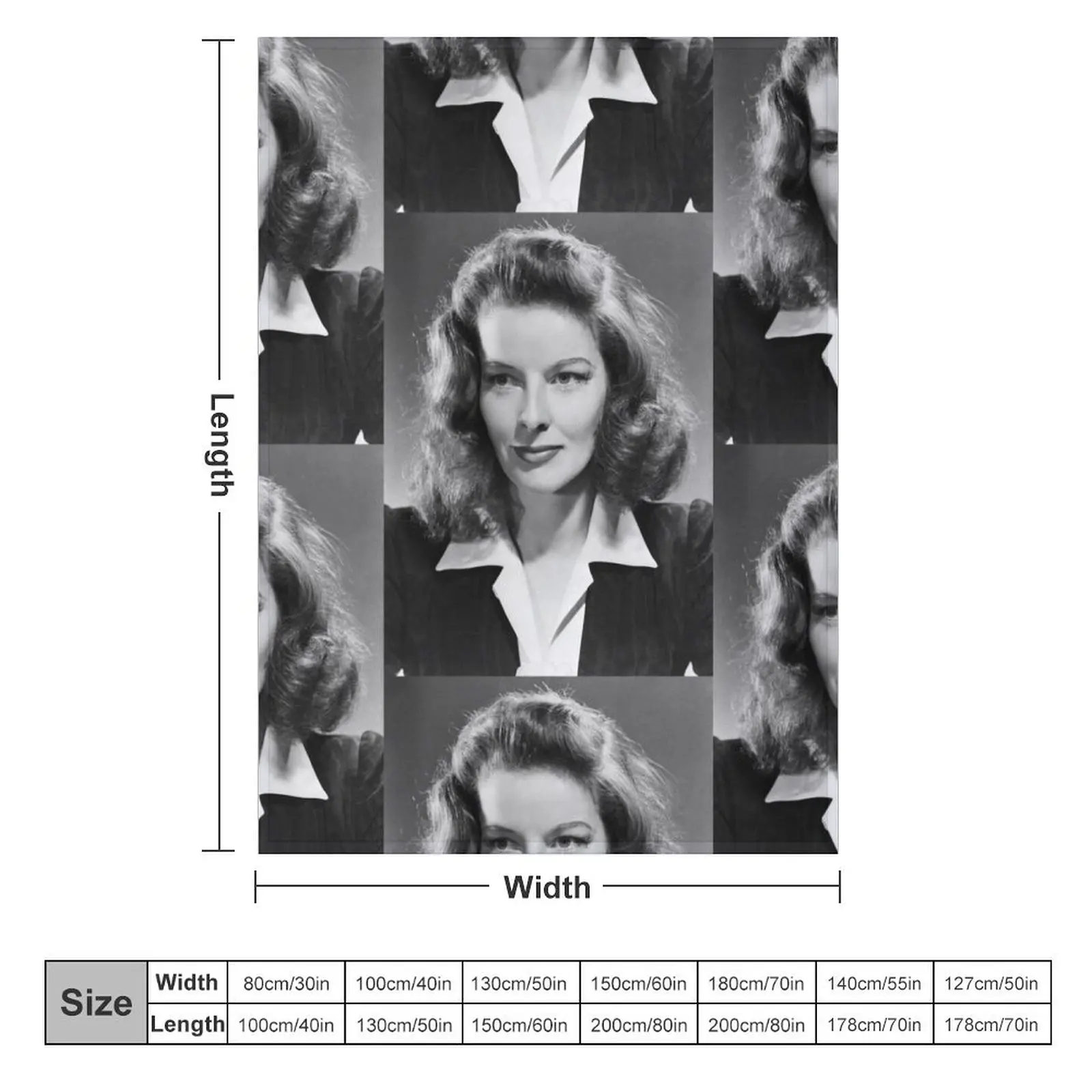 Katharine Hepburn сценическая 1941 одеяло туристические мягкие одеяла