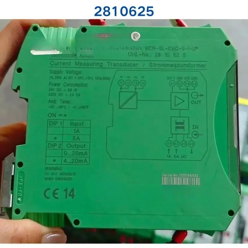 Фото Новый или б/у, протестирован, исправен, для изолятора MACX MCR-SL-CAC-5-I-UP 2810625, 1 штука №3