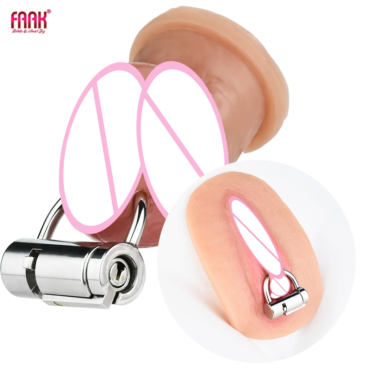 Эротический уретра FAAK из нержавеющей стали стимулятор пениса блокировка клитора