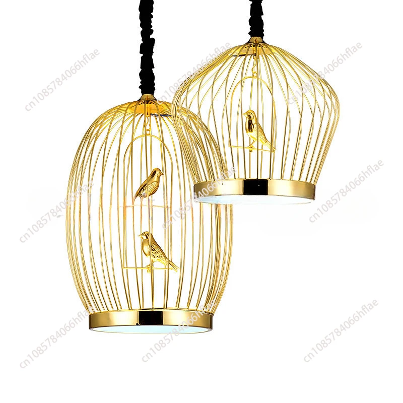 

Настольная лампа в виде птичьей клетки