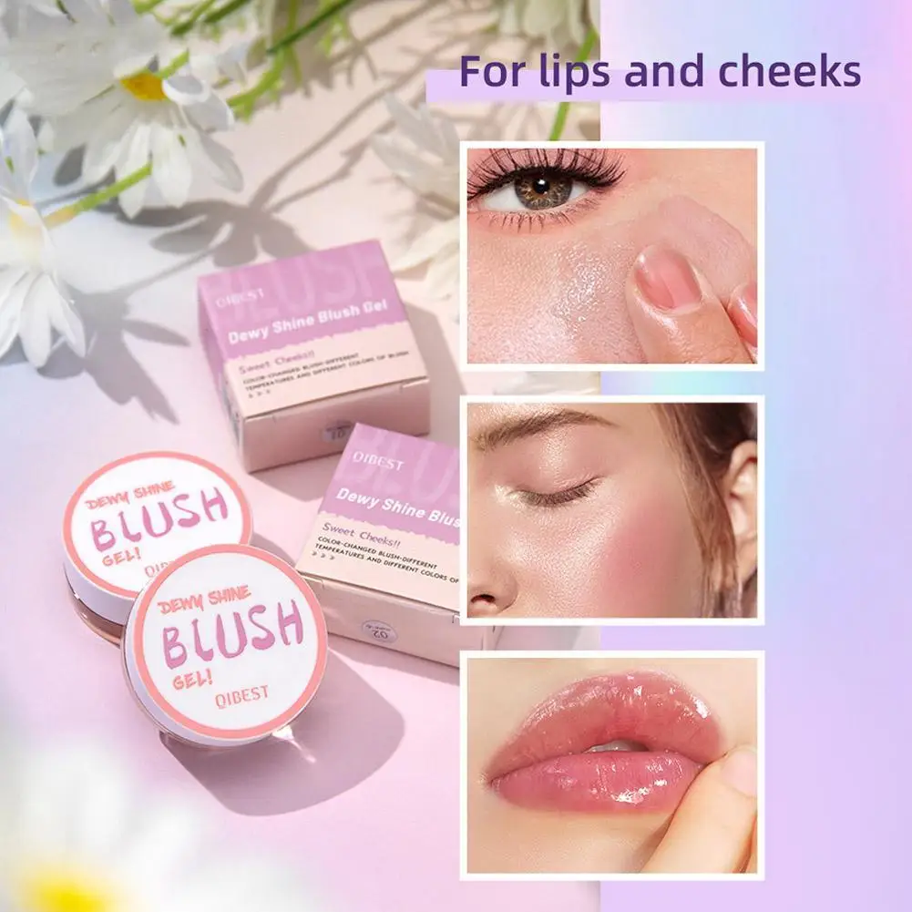 

Cheek Tint Blush Palette Face Contouring Face Blusher Waterproof 1pcs Cheek Rouge Cosmetics Brighten Face Blush Powder Natural