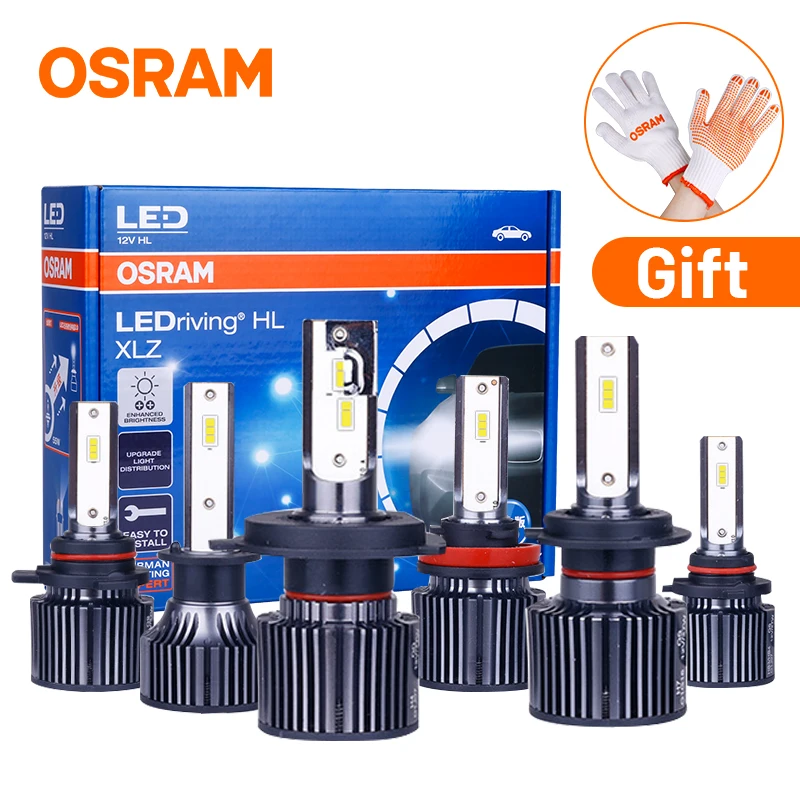 Оригинальные светодиодные лампы для автомобильных фар OSRAM H7 H4 H1 H16 H8 H11