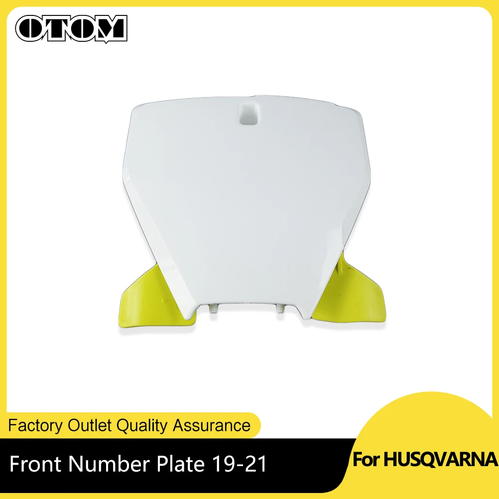 

Передняя табличка с номером для мотоцикла HUSQVARNA, пластиковая крышка FC250 FE350 FX450 TC125 TE150 TE300, аксессуары для внедорожного велосипеда и мотоцикла