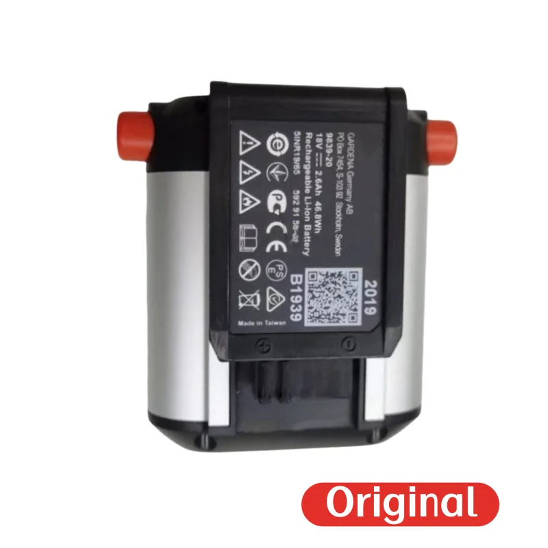 

Оригинальный аккумулятор для косилки 2600 мА/ч, подходит для лесокосилок 9878, 9840, 9839-20