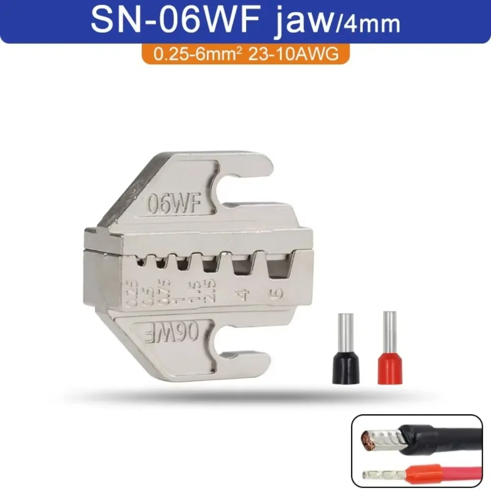 Новые обжимные клещи из сплава SN, губка SN-2546B 02C 06WF 2549 03H, обжимные клещи, ширина 4 мм, инструменты для клемм 48B 58B