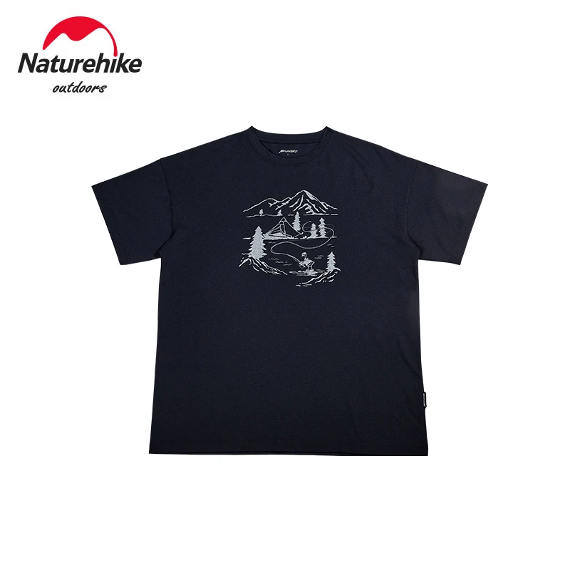 Naturehike мужские футболки для пешего туризма альпинизма кемпинга быстросохнущая