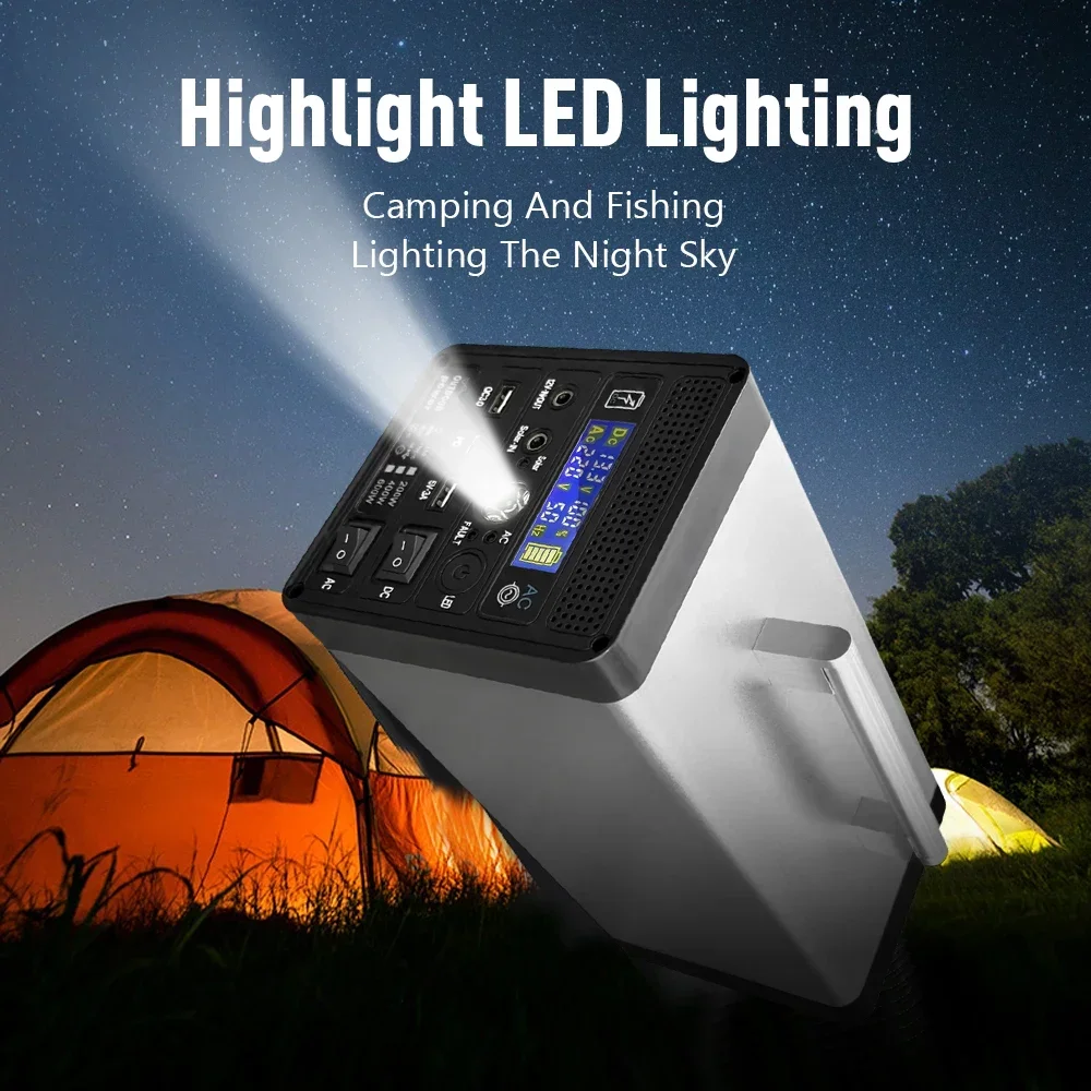 Солнечная генераторная станция 400 Вт 96000 мАч немодулированная Синусоидальная