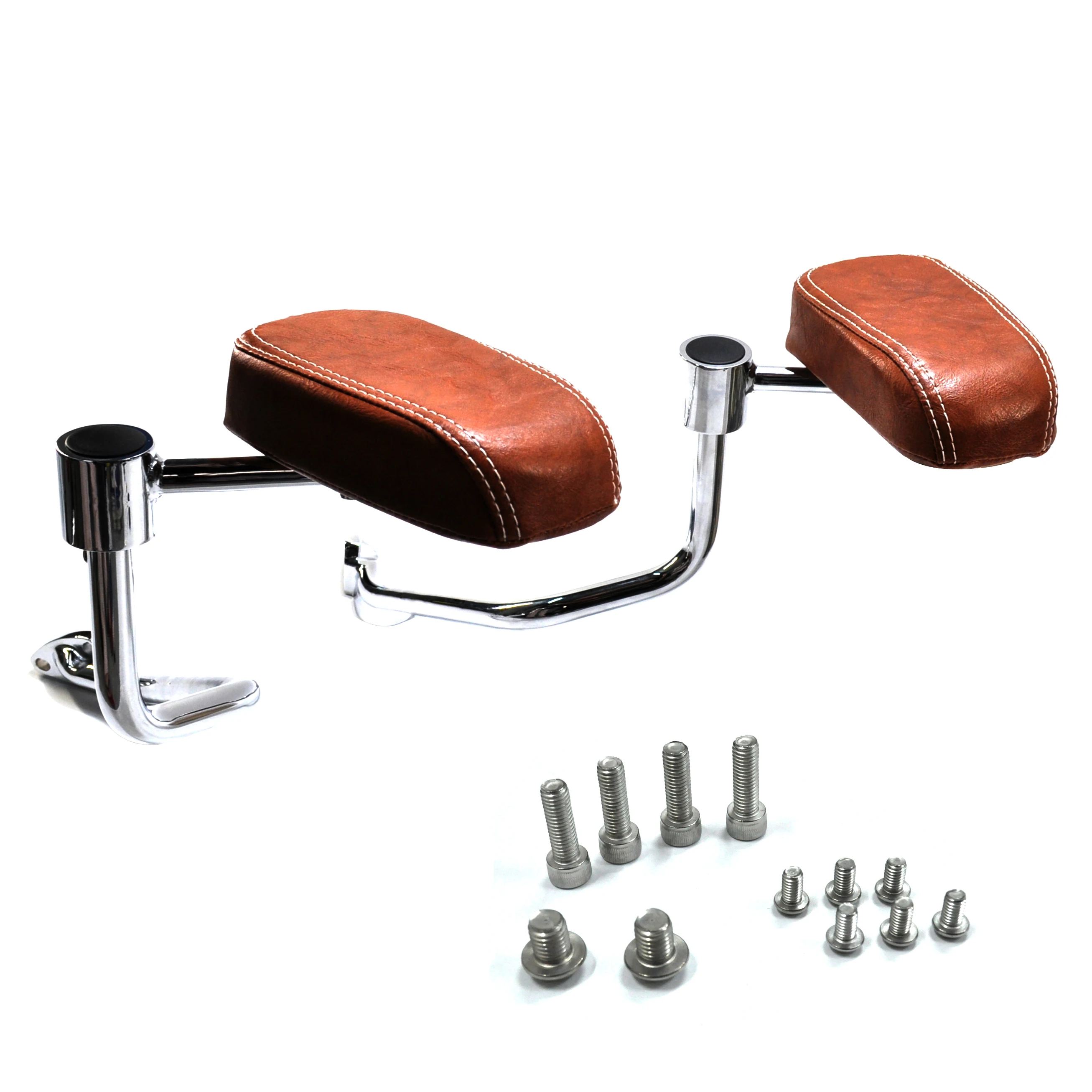 

Motorcycle armrest passenger armrest for INDIAN Roadmaster Electroplated chrome brown 2014 2015 2016 2017 2018 2019 2020 2021