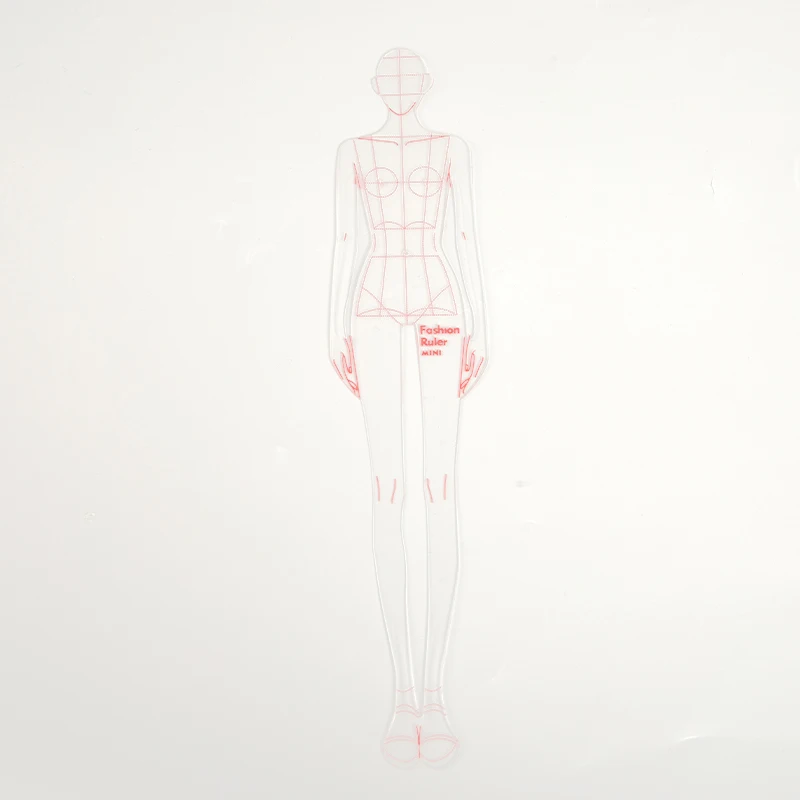 4 шт./компл. Женская модная линейка для рисования рисунок шаблон модного дизайна