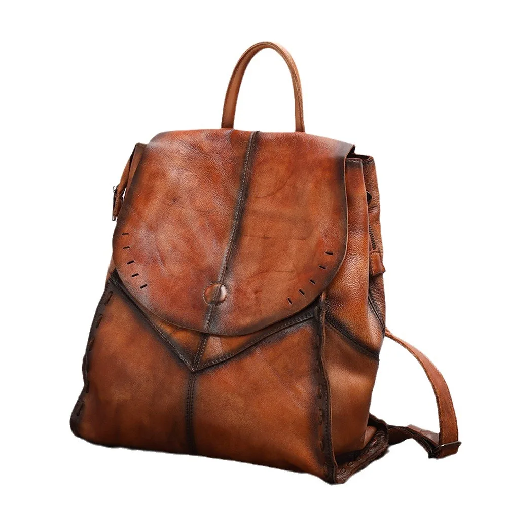 женский рюкзак из натуральной кожи